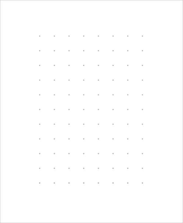 grid paper square dots template