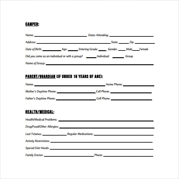 sample pdf medical consent form