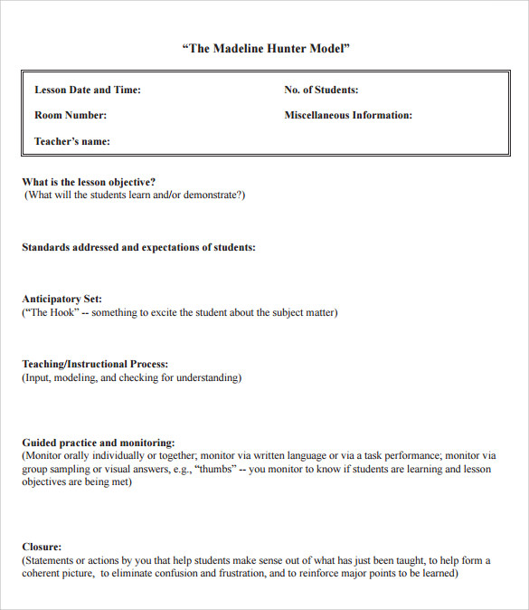 free-14-sample-madeline-hunter-lesson-plan-templates-in-pdf-ms-word