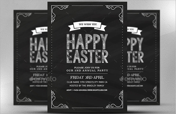 sample easter invitations template2