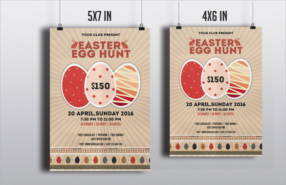 easter invitation template printable