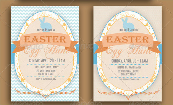 easter invitations template format