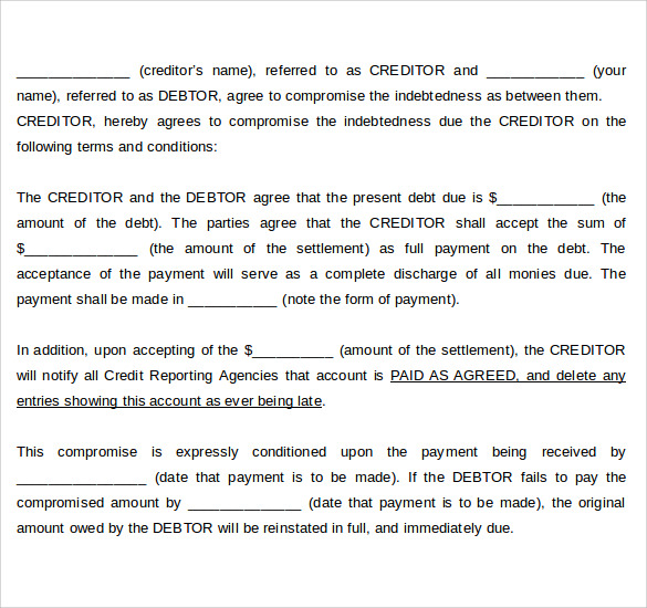 download payment agreement