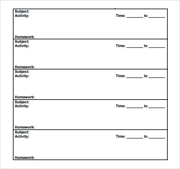FREE 11 Sample Daily Lesson Plan Templates In PDF MS Word