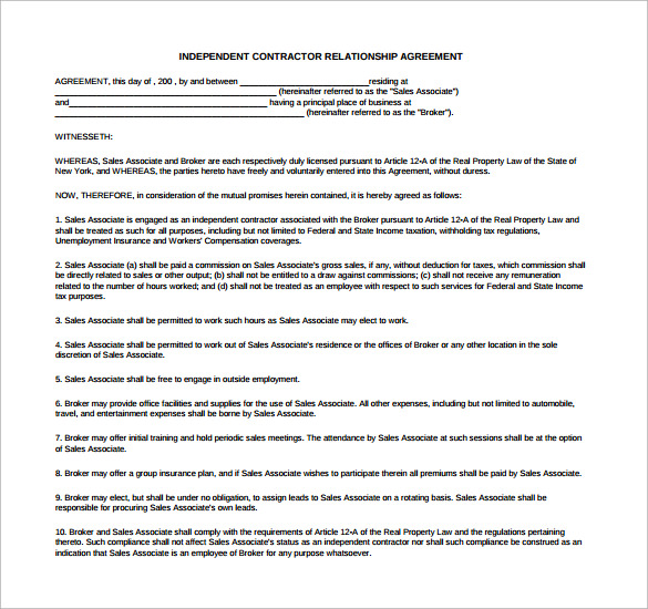 free-14-sample-relationship-agreement-templates-in-pdf-ms-word