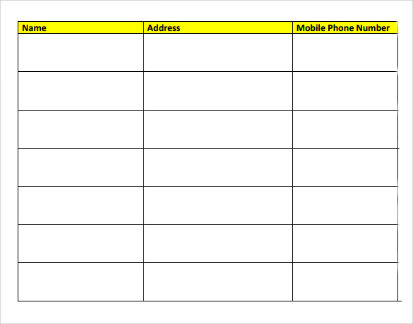 FREE 14+ Sample Meeting Sign in Sheet Templates in PDF | MS Word