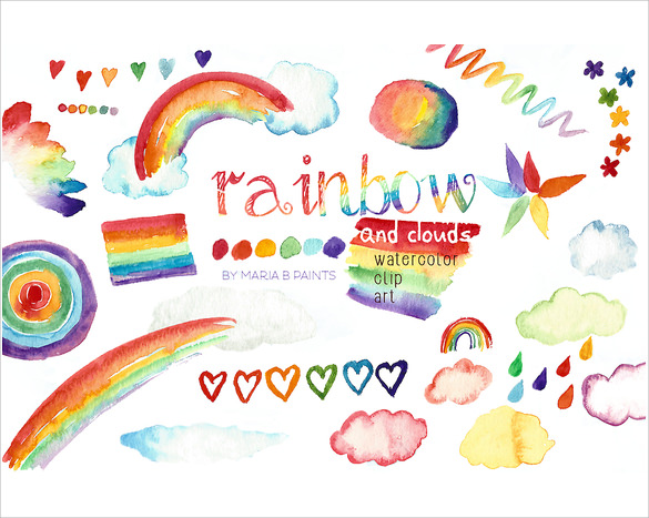 example of rainbow template