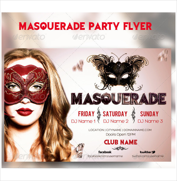 masquerade mask template example