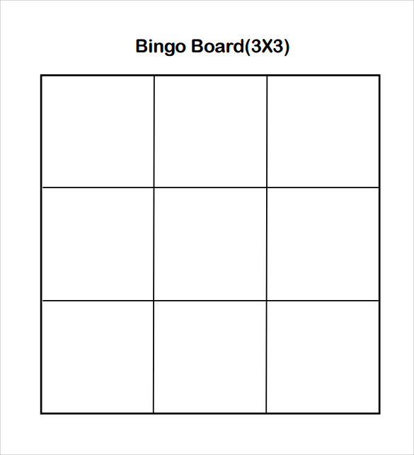 template card free blank printable business Bingo Sample  PDF, Documents  Card in 11 Word