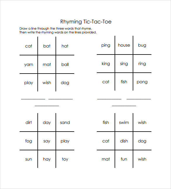 Printable Tic Tac Toe Template Printable Templates Free