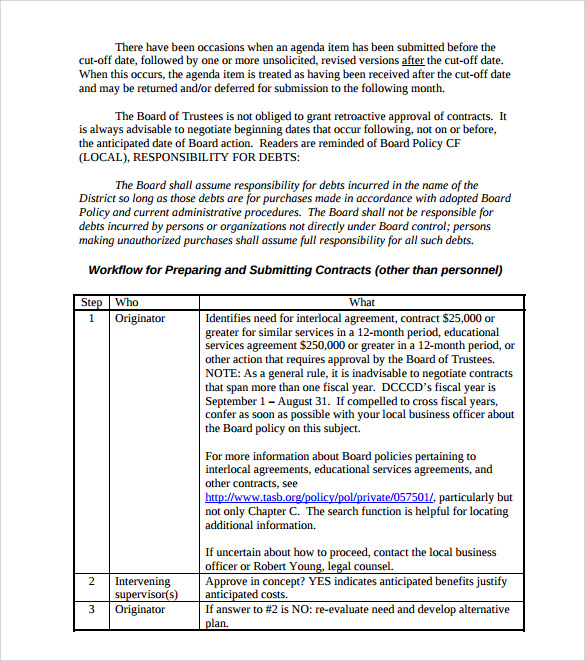 Training Manual Template Free Word Templates