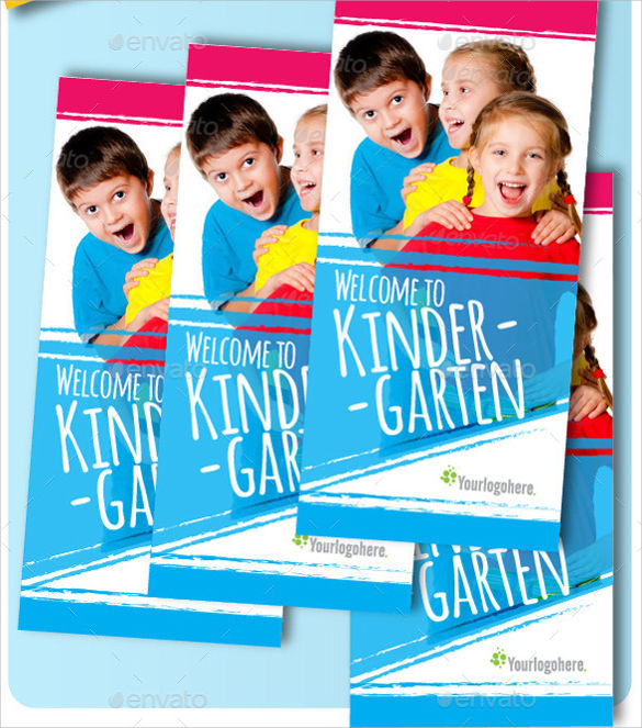 gorgeous kindergarten brochure