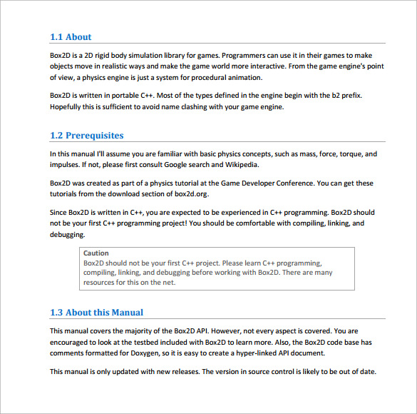 FREE 12+ Sample User Manual Templates in PDF