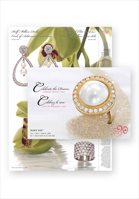 spectacular jewelry brochure 