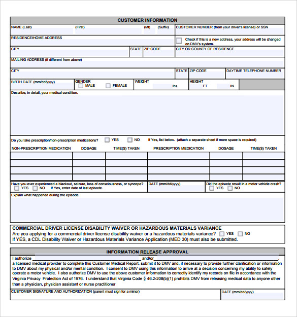 Medical Report Template