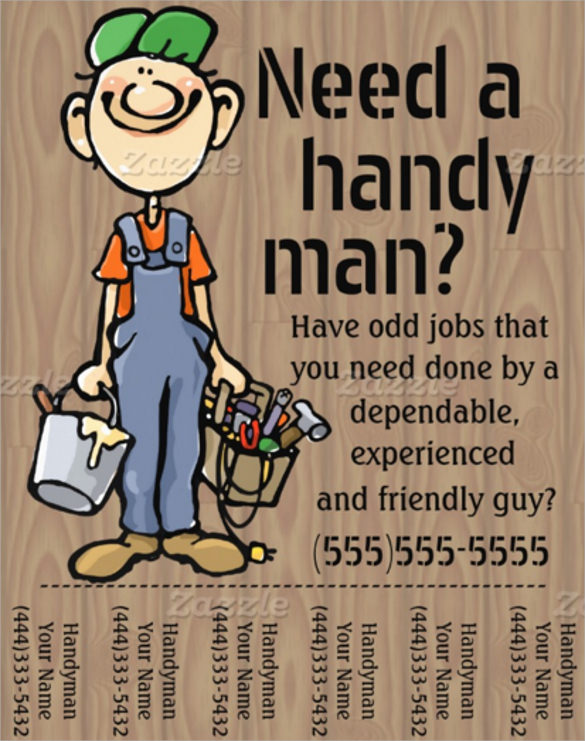 FREE 22+ Beautiful Handyman Flyer Templates in EPS PSD MS Word