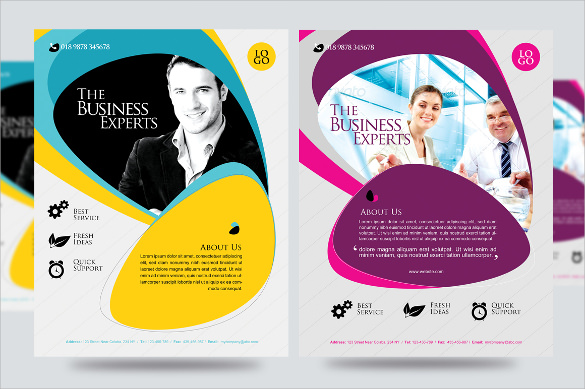 corporate business promotion flyer