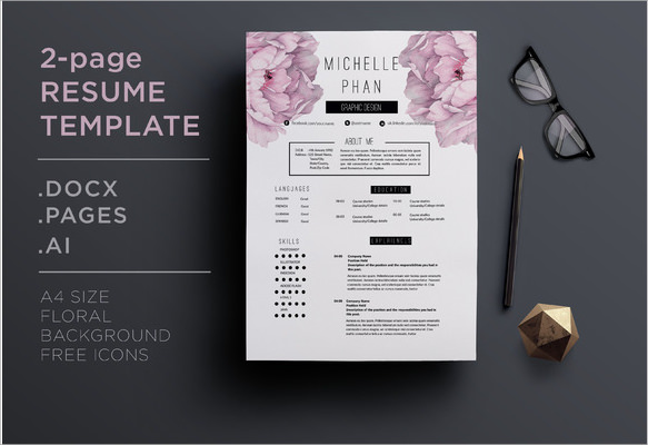 14+ Resume Cover Pages | Sample Templates