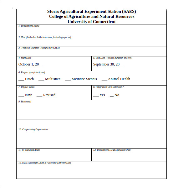 proposal cover page word format
