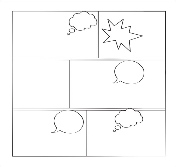 FREE 10+ Sample Comic Templates in PDF PSD