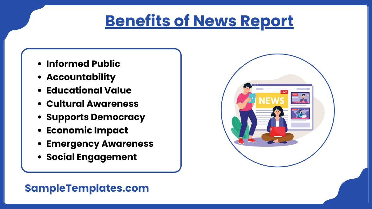 benefits of news report