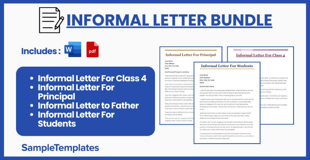 informal letter bundle 1024x530