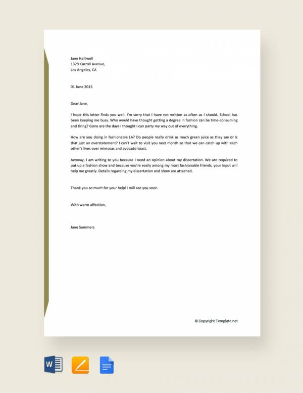 W 9 Request Letter Template