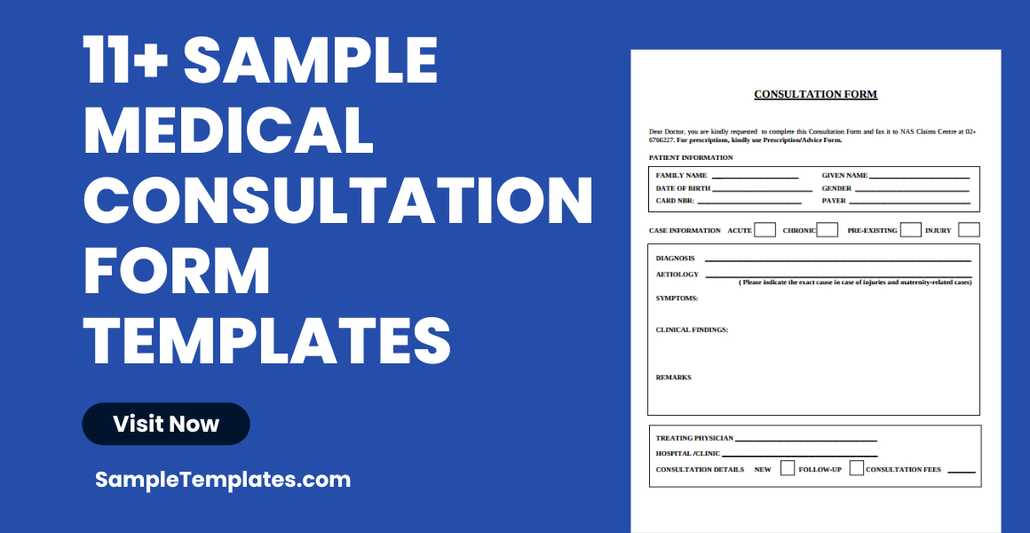 Consultation Templates Consultation Templates