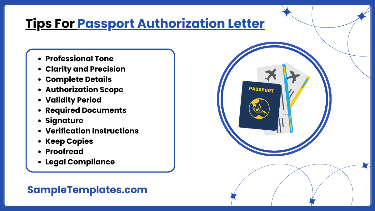 tips for passport authorization letter 1