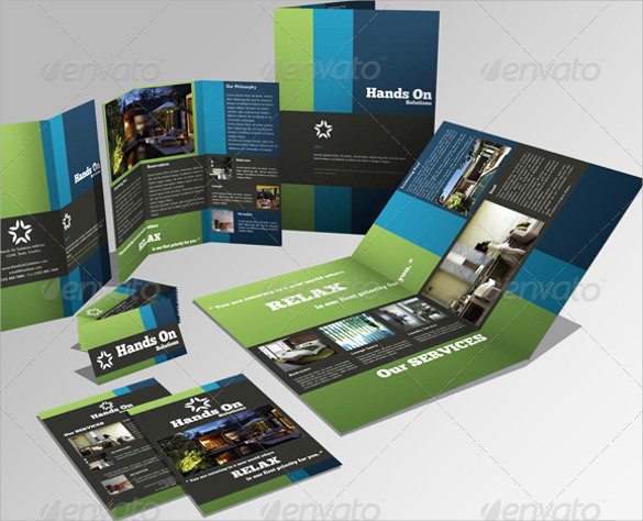 creative psd brochure design