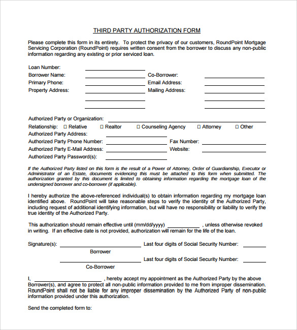 free third party authorization letter pdf1