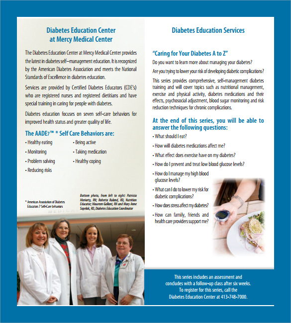 diabetes prevention brochure 