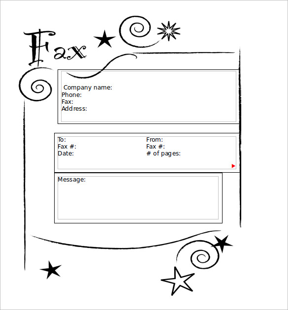 free 7 sample cute fax cover sheet templates in pdf ms word