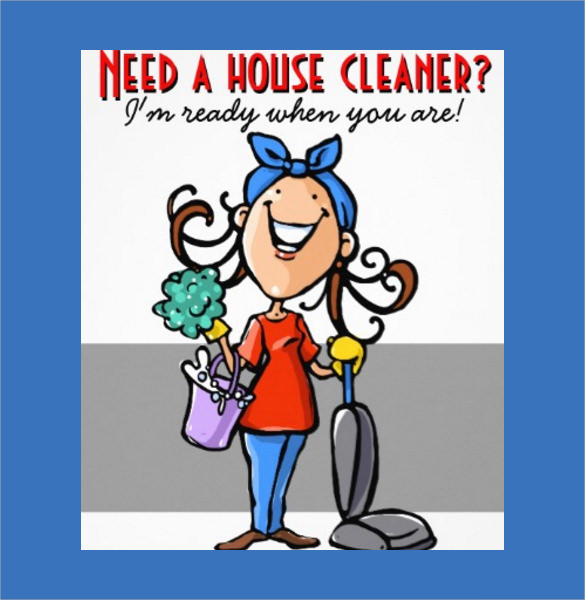 17 Printable House Cleaning Flyers Templates Sample Templates