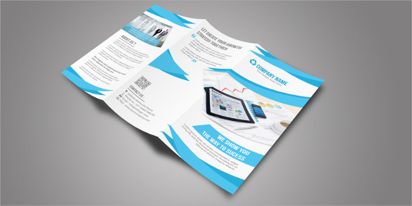 business tri fold brochure