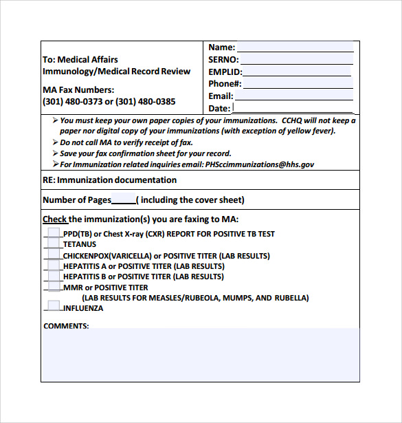 downloadable business fax cover sheet