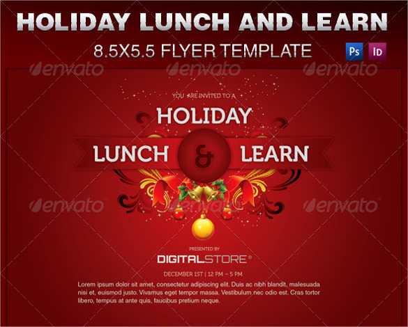 example of holiday party flyer