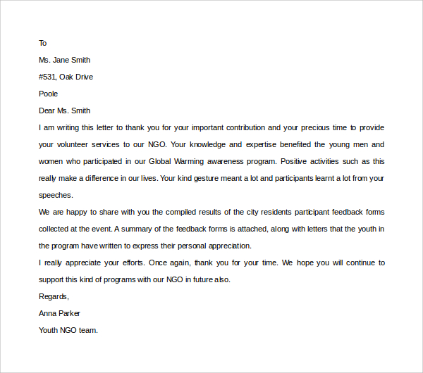 certificate letter giving 16 Documents Free   Sample Template You  Thank Letter