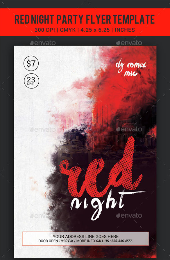 15+ Marvelous Red Flyer Templates  Sample Templates