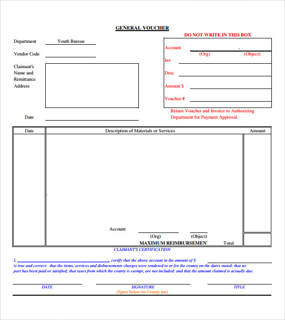 blank voucher template free pdf 