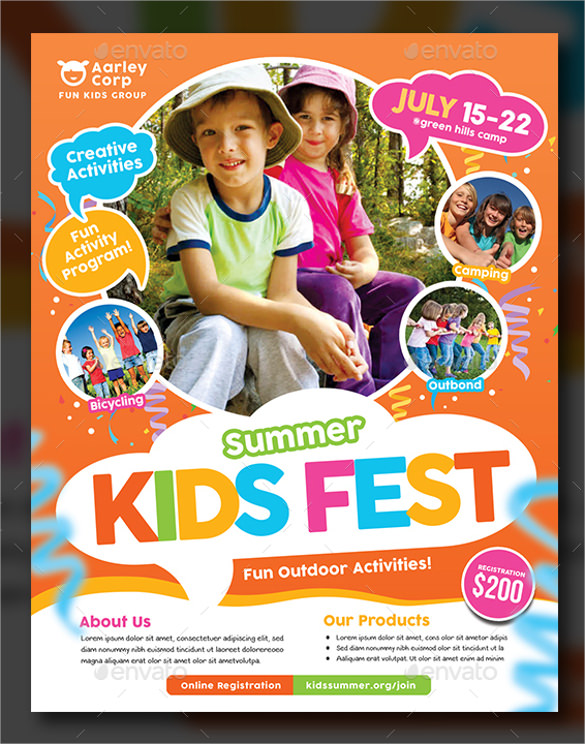 FREE 25+ Summer Camp Flyer Templates in MS Word PSD AI EPS