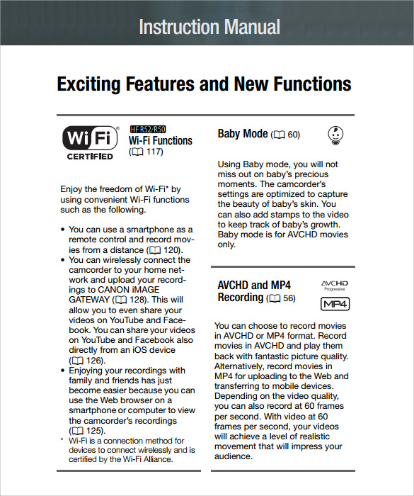 Instruction Manual Templates 10 Free Printable Word PDF Formats