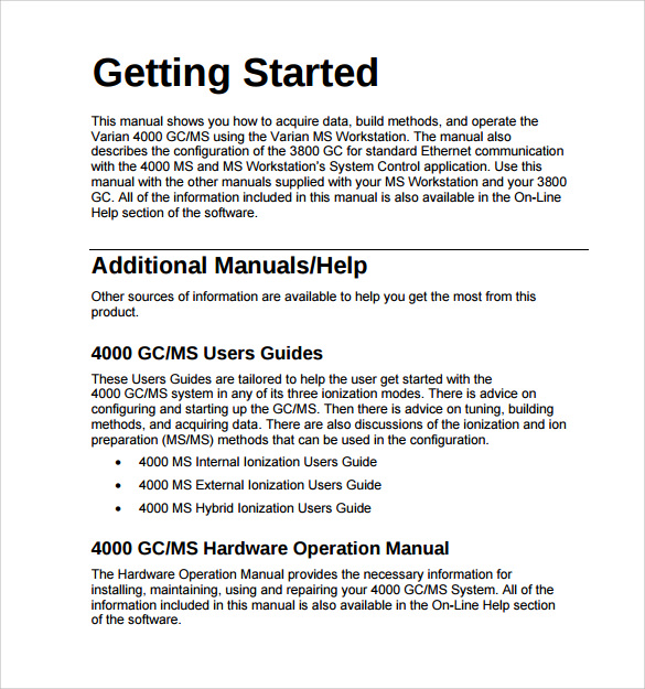 Operations Manual Template Microsoft from images.sampletemplates.com