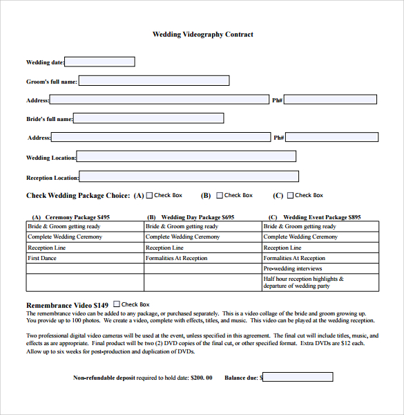 videography contract template videography contract template 9 free documents videography contract template videography contract template 9 free documents