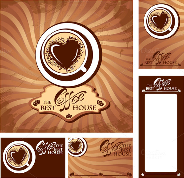 cafe menu card design templates free download