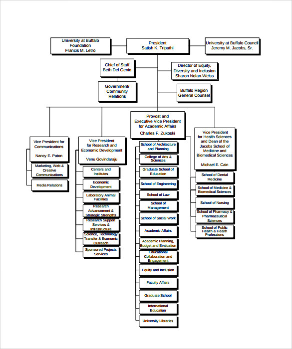 Job Description Organizational Chart