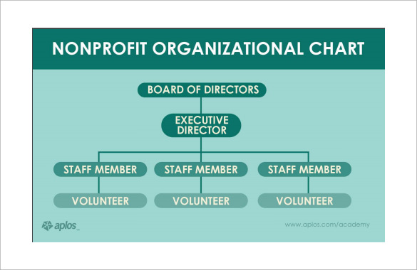 Non Profit Structure Flow Chart