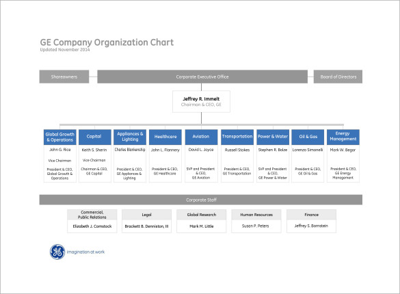 basic non profit organizational chart