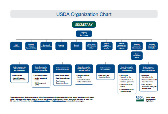 usda organization chart
