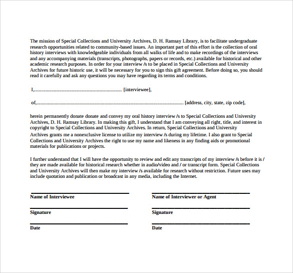 deed of release form pdf template free download